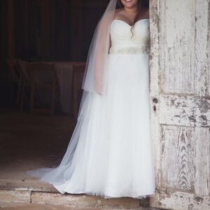 David's Bridal Wedding Dress